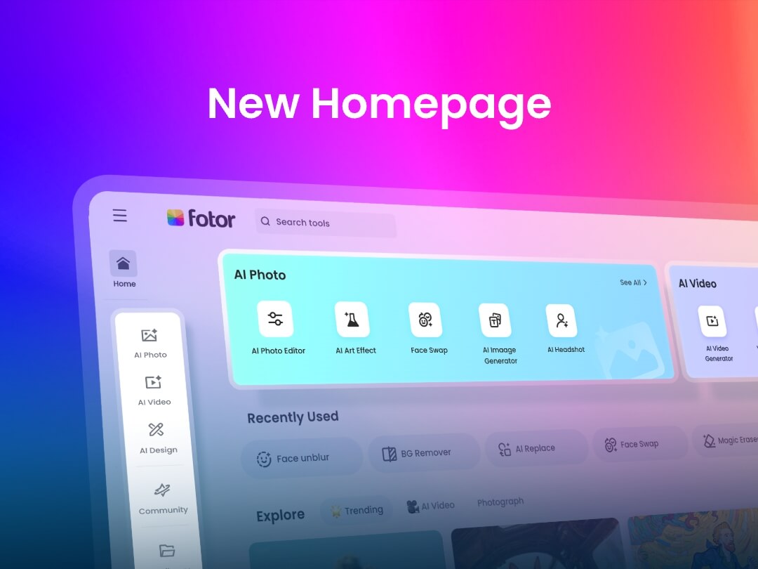 Fotor New Hub