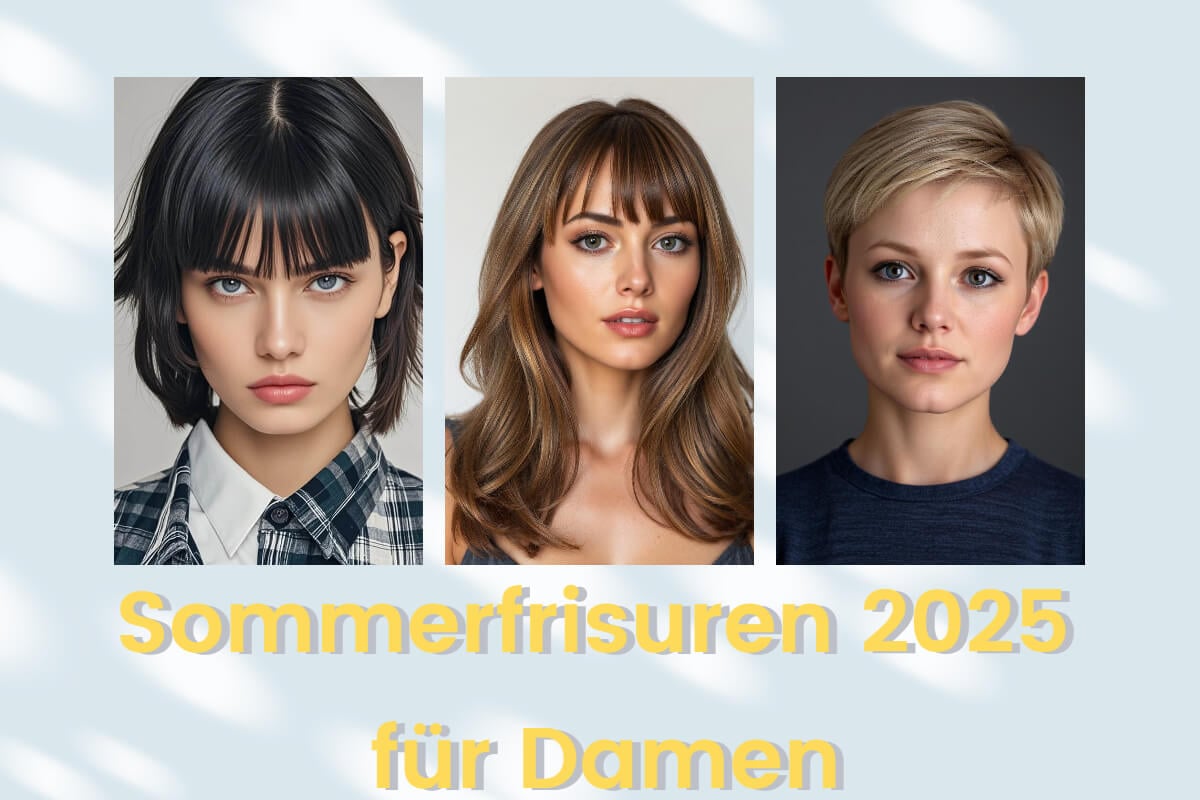 Sommerfrisuren 2025 für Damen
