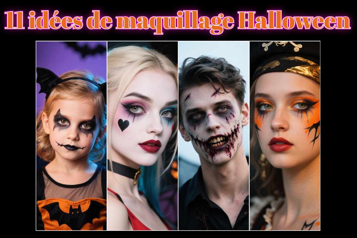 image de bannière pour le blog des idées de maquillage Halloween