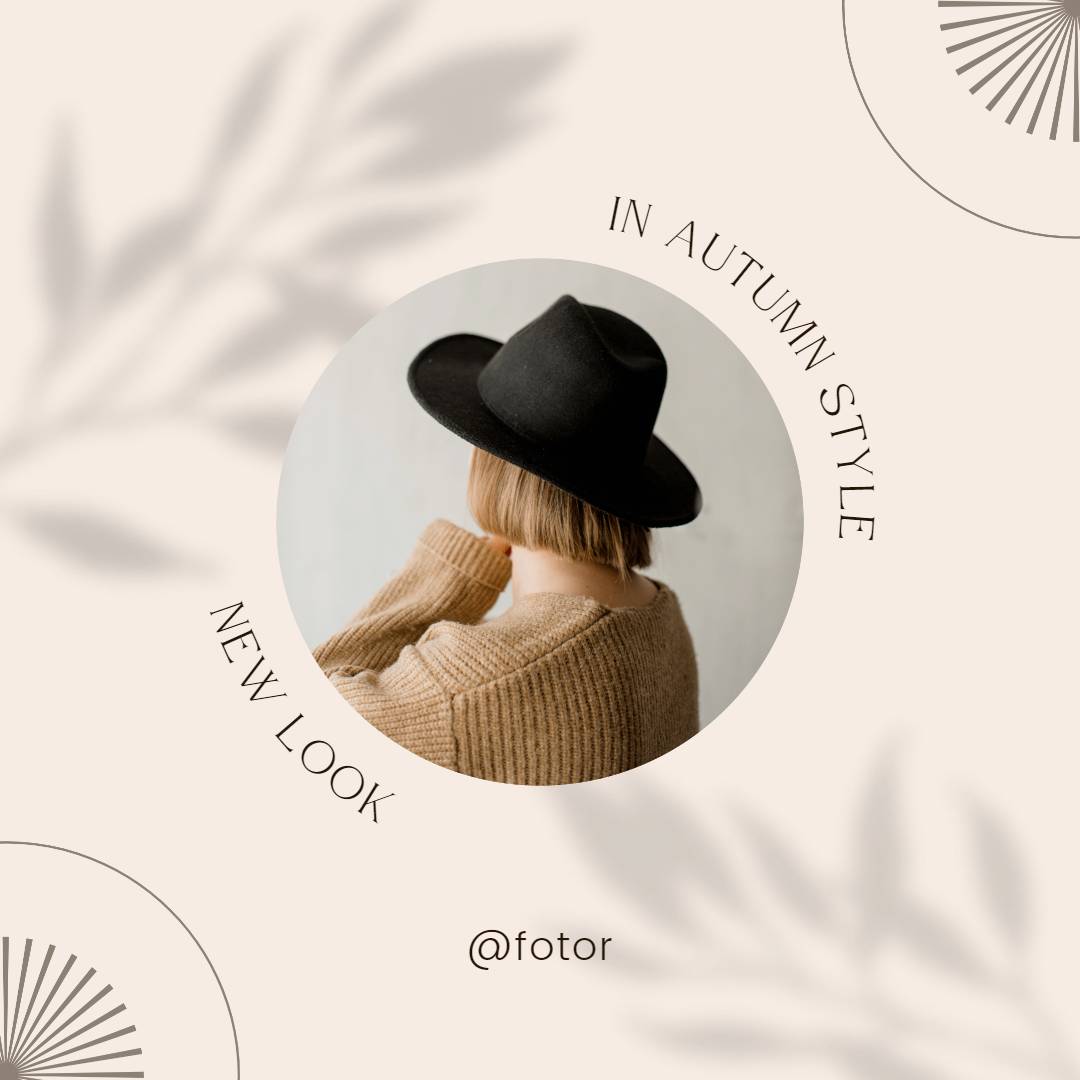 Beige Autumn Fashion Minimalist Style