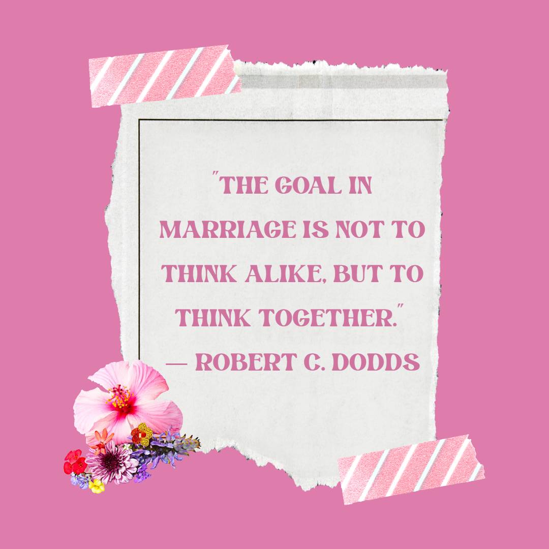 Husband wife relationship journey marriage quote