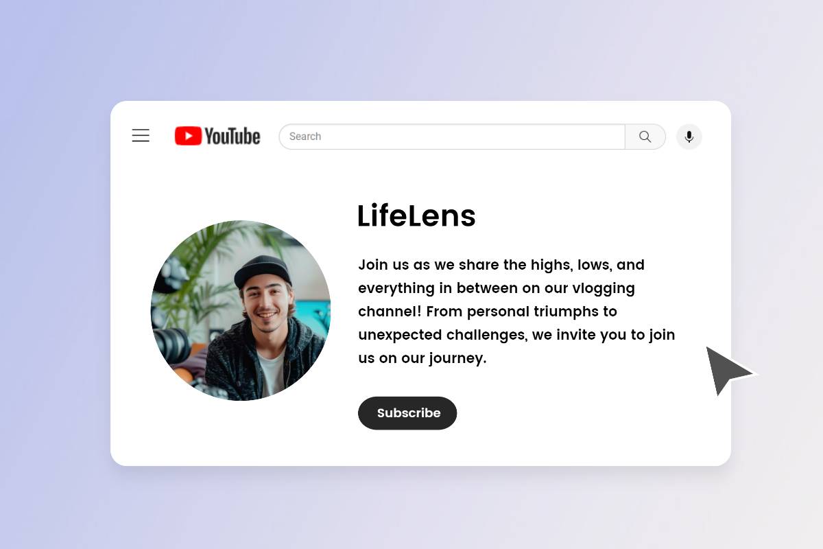 description for youtube vlogging channels