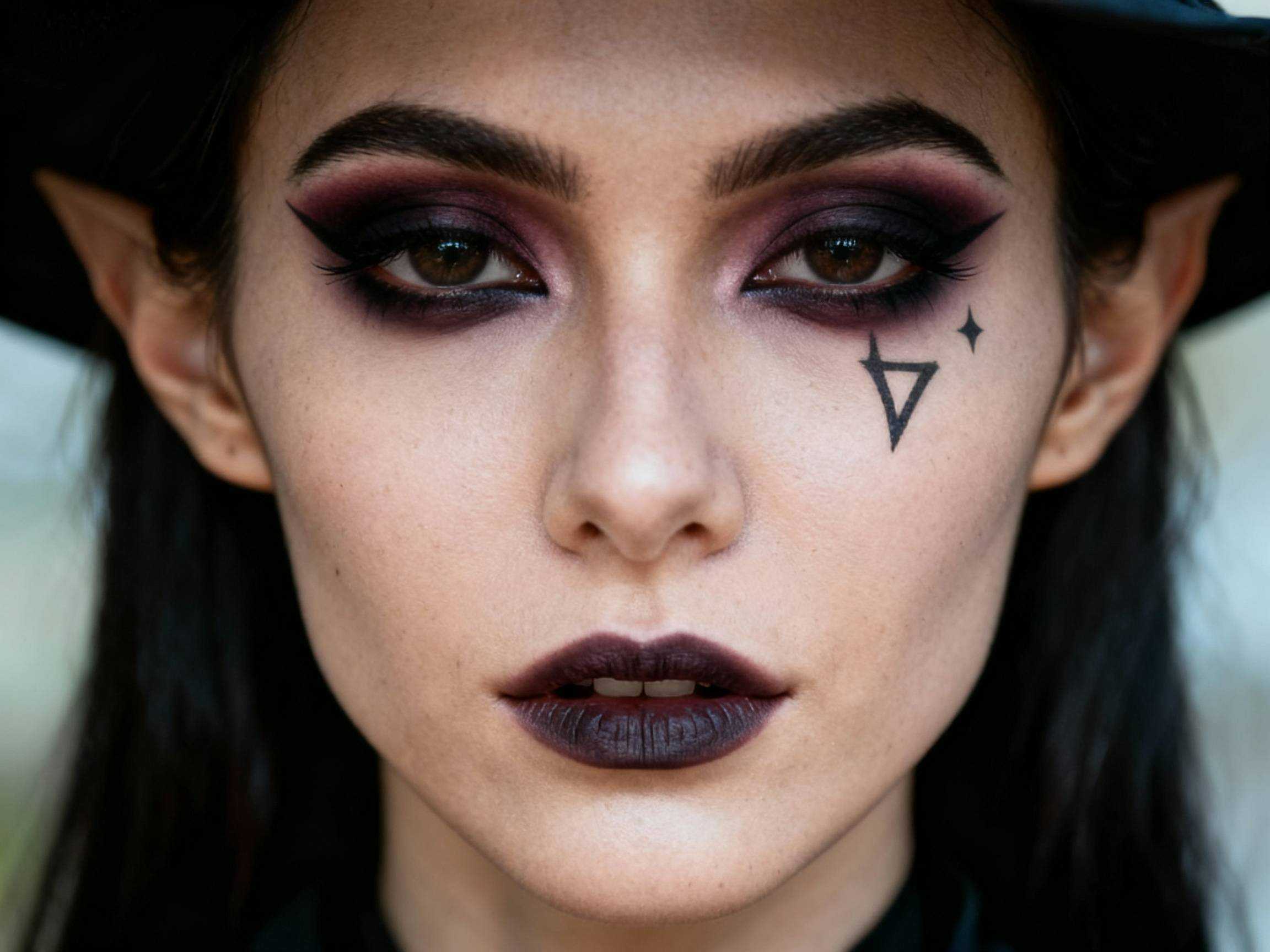 Idées de maquillage sorcière faciles