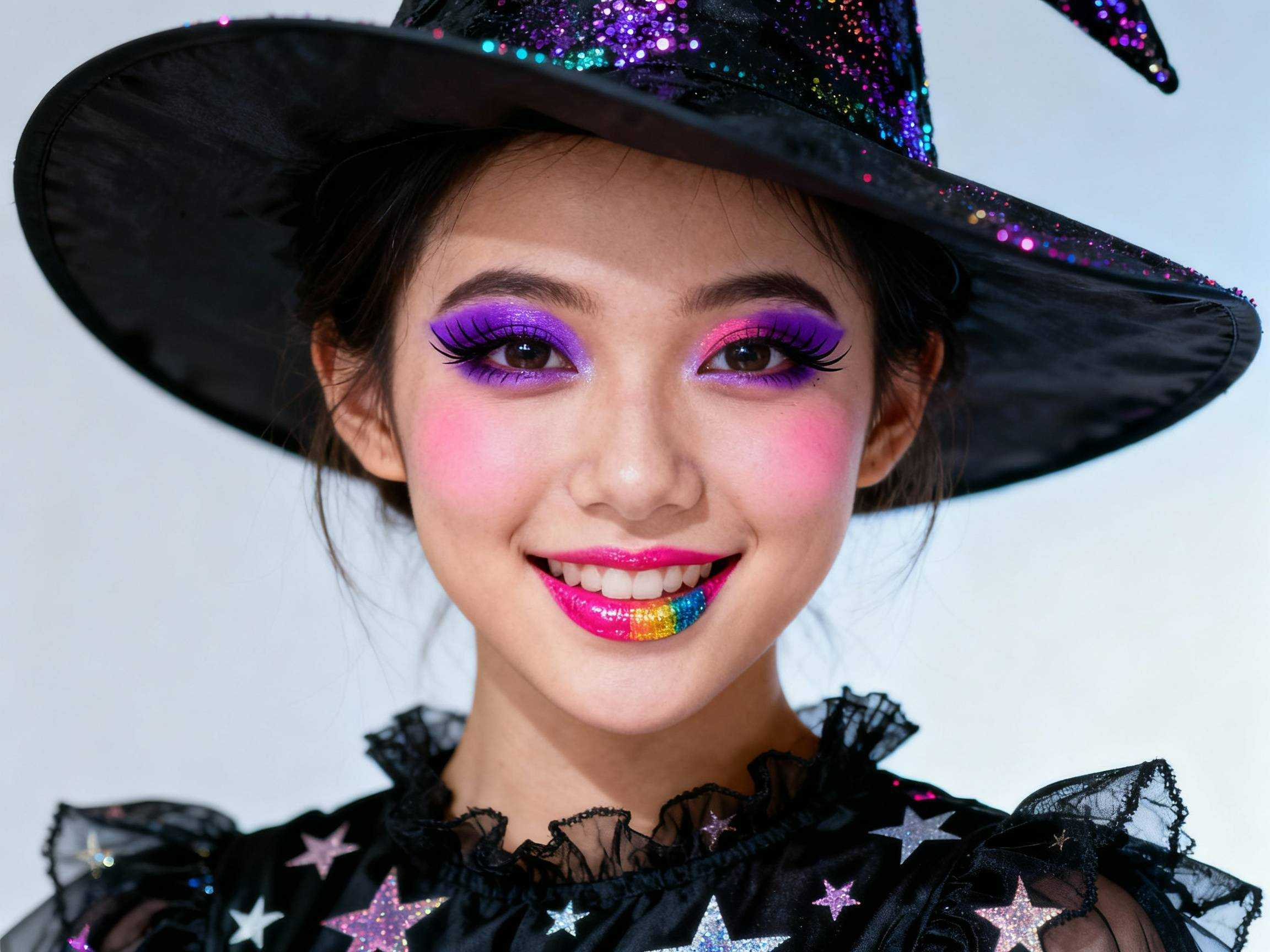 Idées de maquillage sorcière amusant