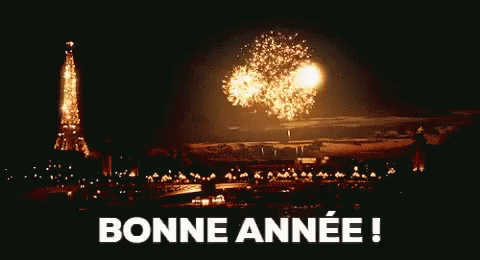 GIF du Nouvel An à Paris