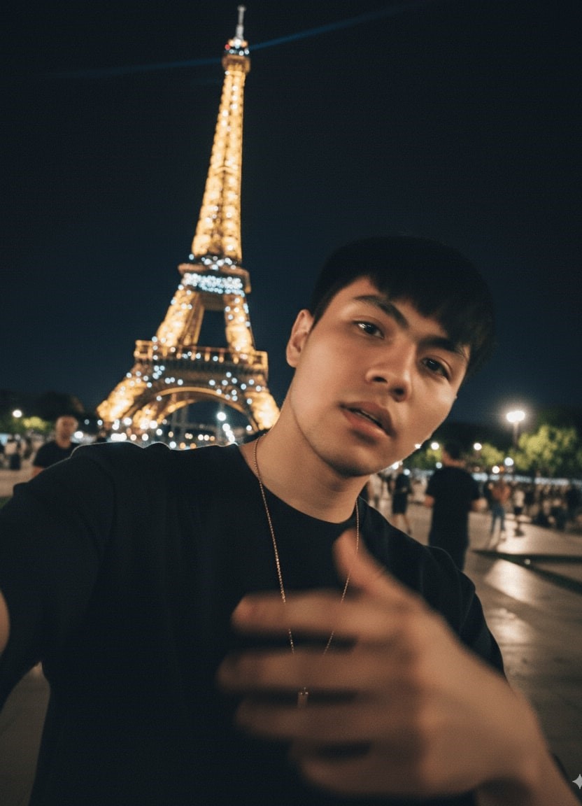 iphone selfie generated boy