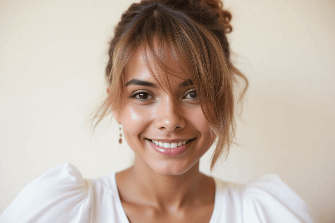 Le chignon flou
