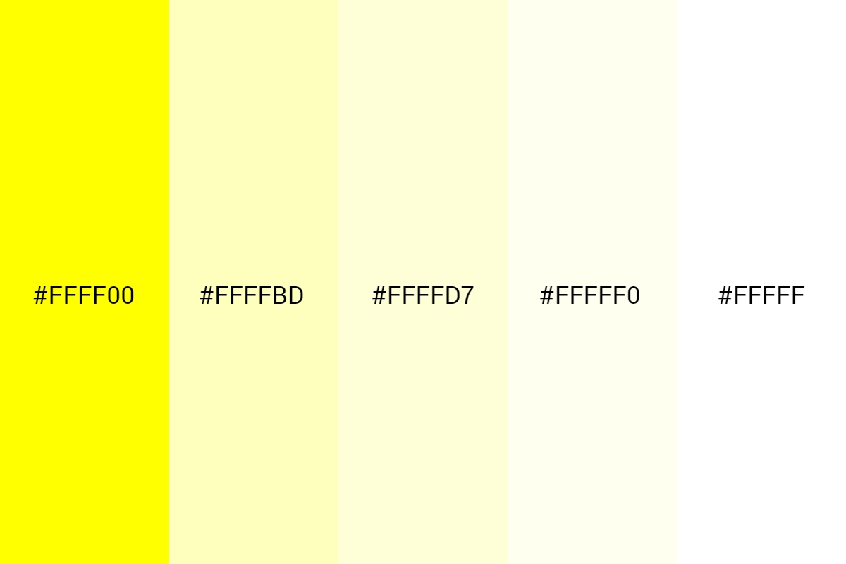 monochromatic color of different shades