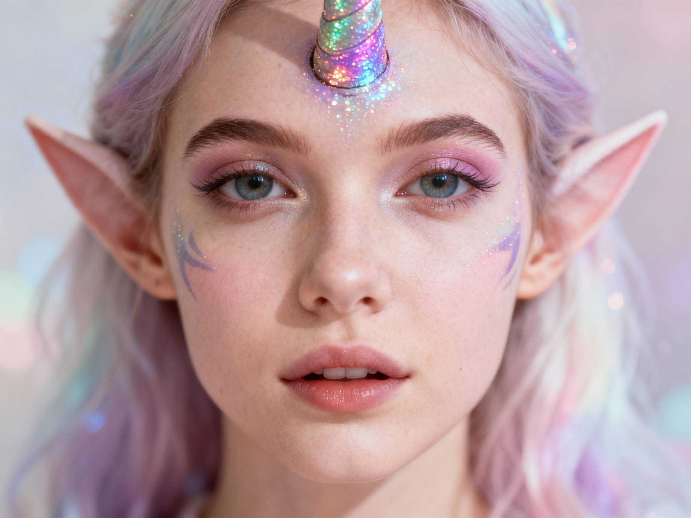 Idées de maquillage sorcière licorne