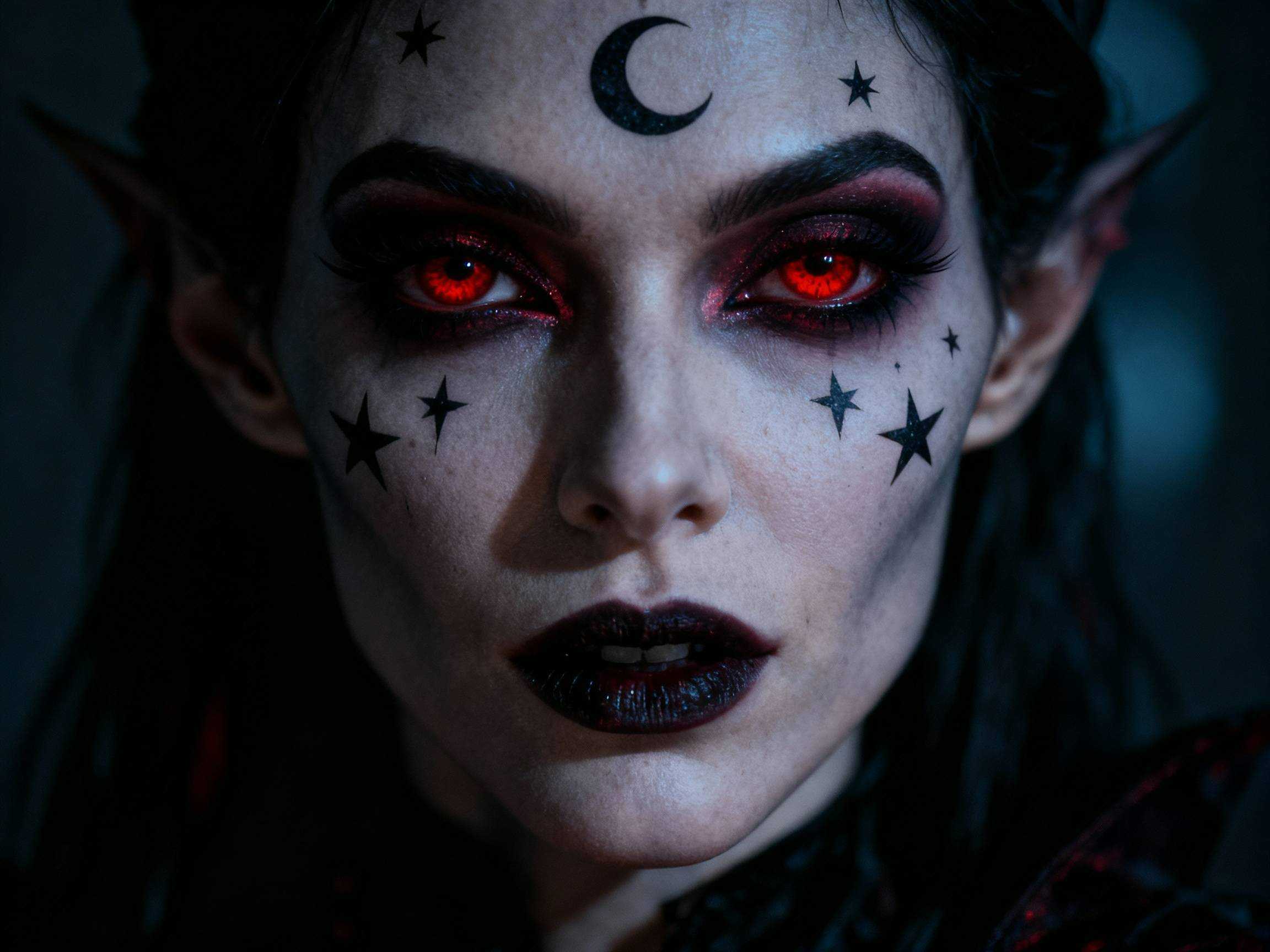 Idées de maquillage sorcière méchante