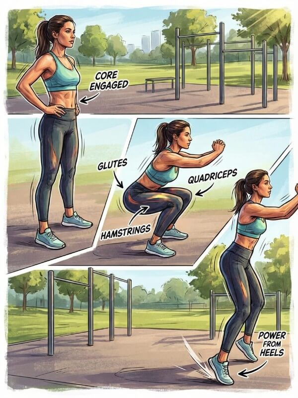Fitness Exercise Breakdown