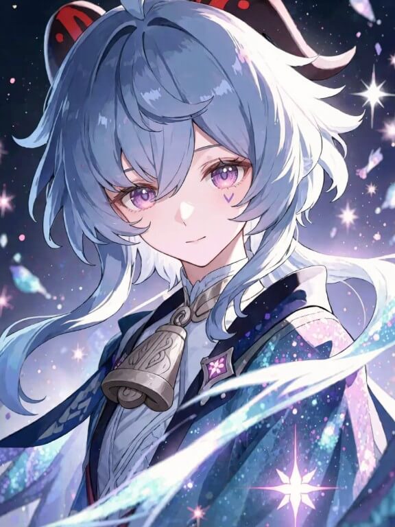 A fantasy anime image of a woman