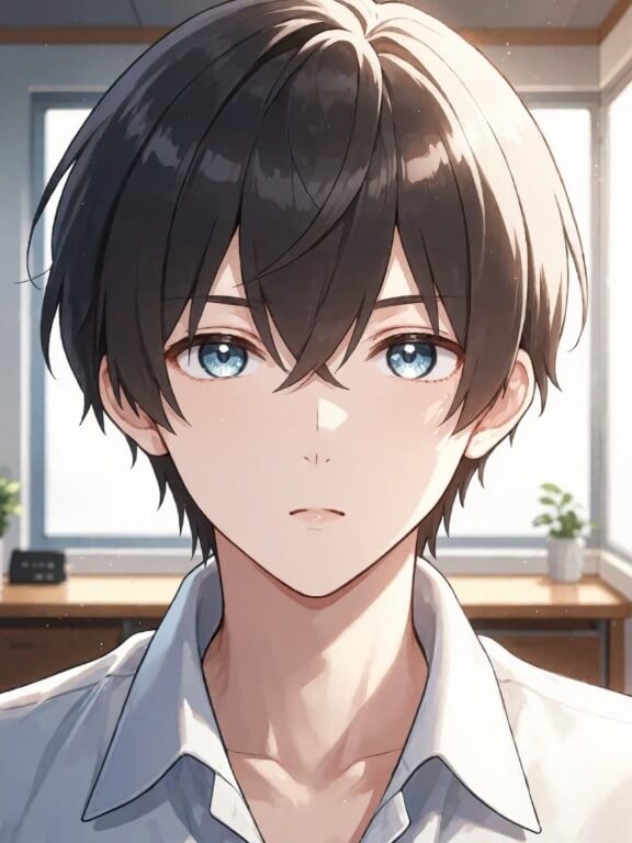 A modern anime image of a man