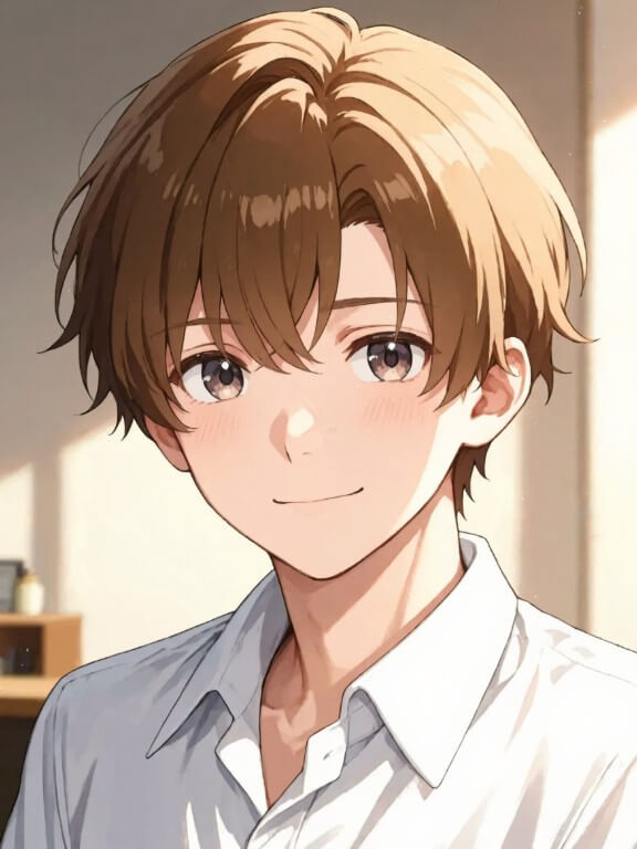 An anime boy