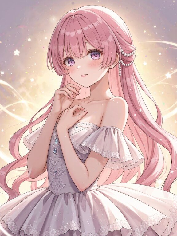 An otome game style anime image of a woman