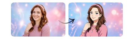 Bild in Anime umwandeln online kostenlos mit Fotor