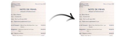 Déflouter un texte dune image gratuitment pour mobile