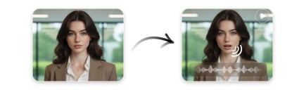 Fotor online talking photo generator banner image for mobile