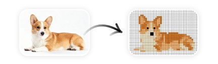 Fotor free online perler bead pattern maker