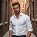 Thumbnail image featuring a man with white shirt