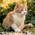 Un chat orange pour decouper une image en ligne