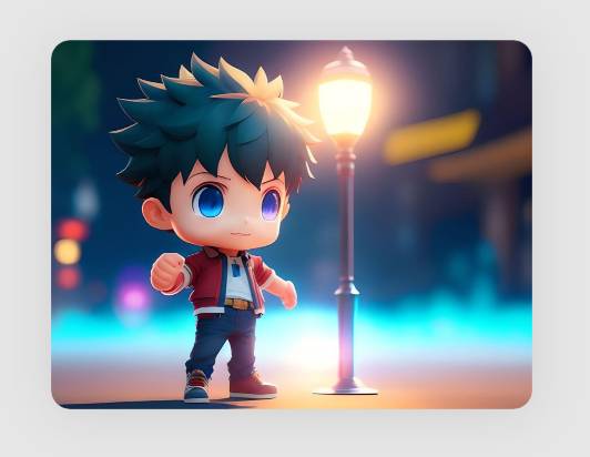 3Dちび少年