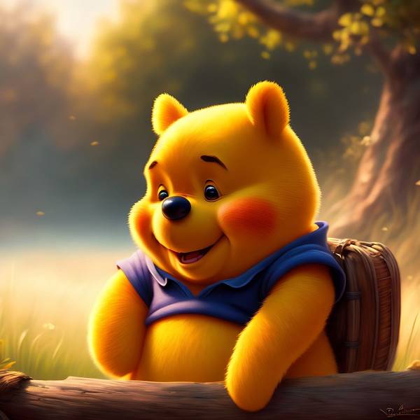 Un ourson dans les bois