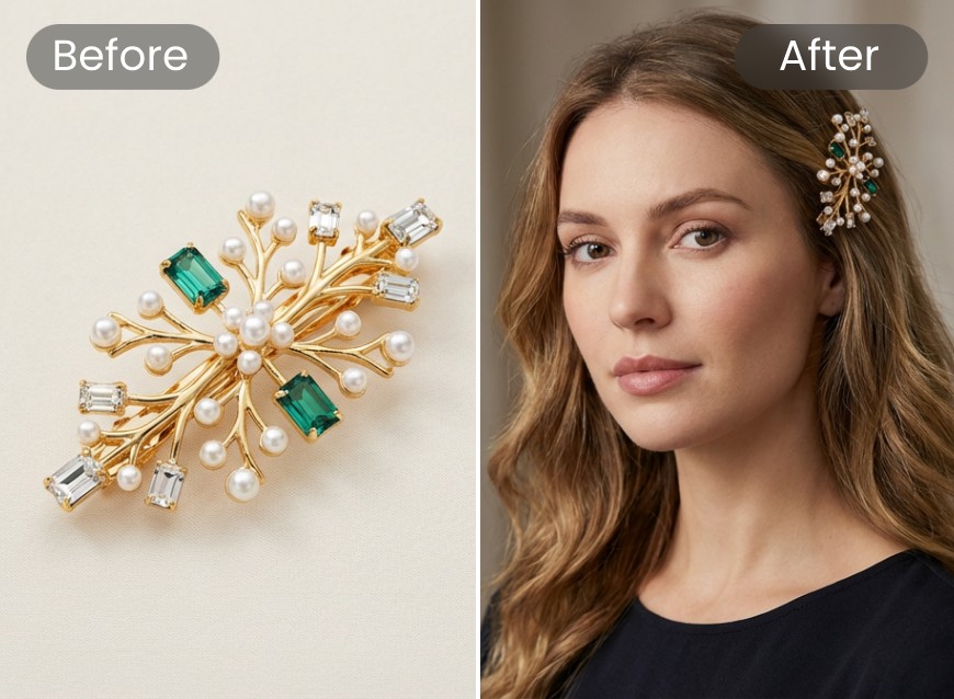 Add Hairpin to Photo