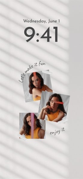 Fondo de pantalla de collage estético para teléfono