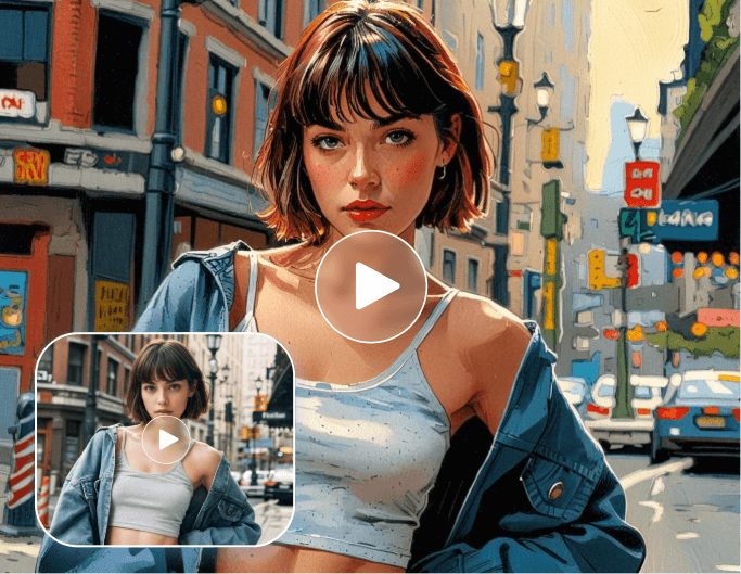 American Comic Video Style Transfer