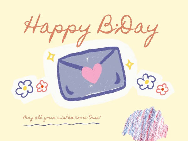 Birthday Card Design for Kids