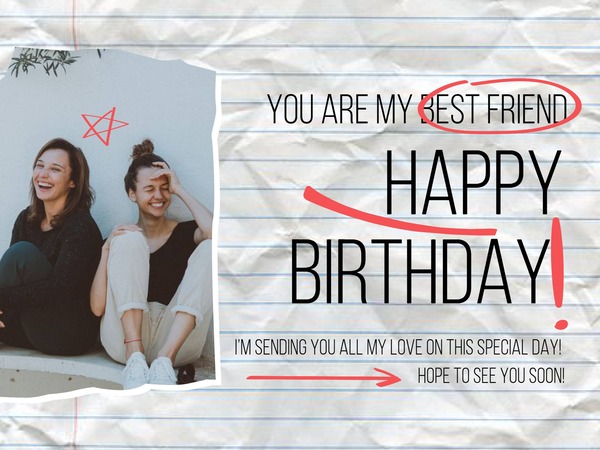 Birthday Card for Friend