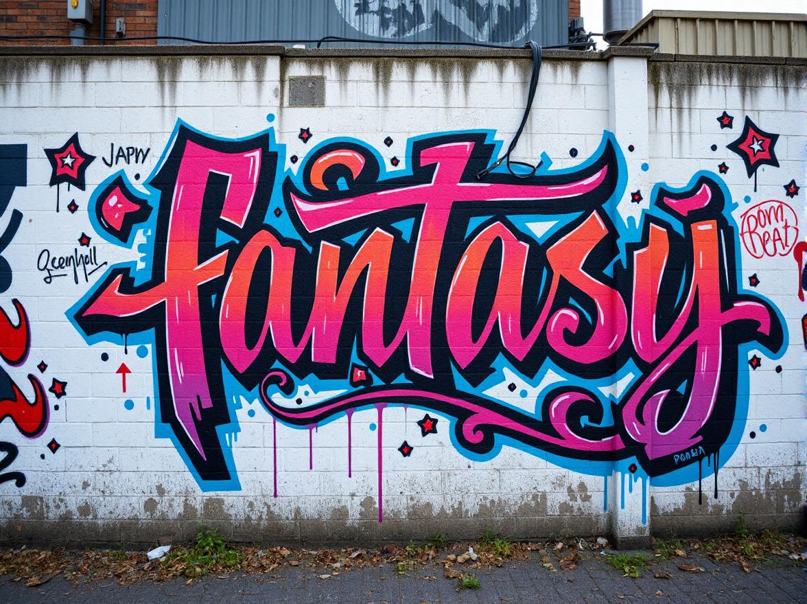Calligraphy graffiti