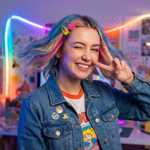 Cheerful AI Girlfriend