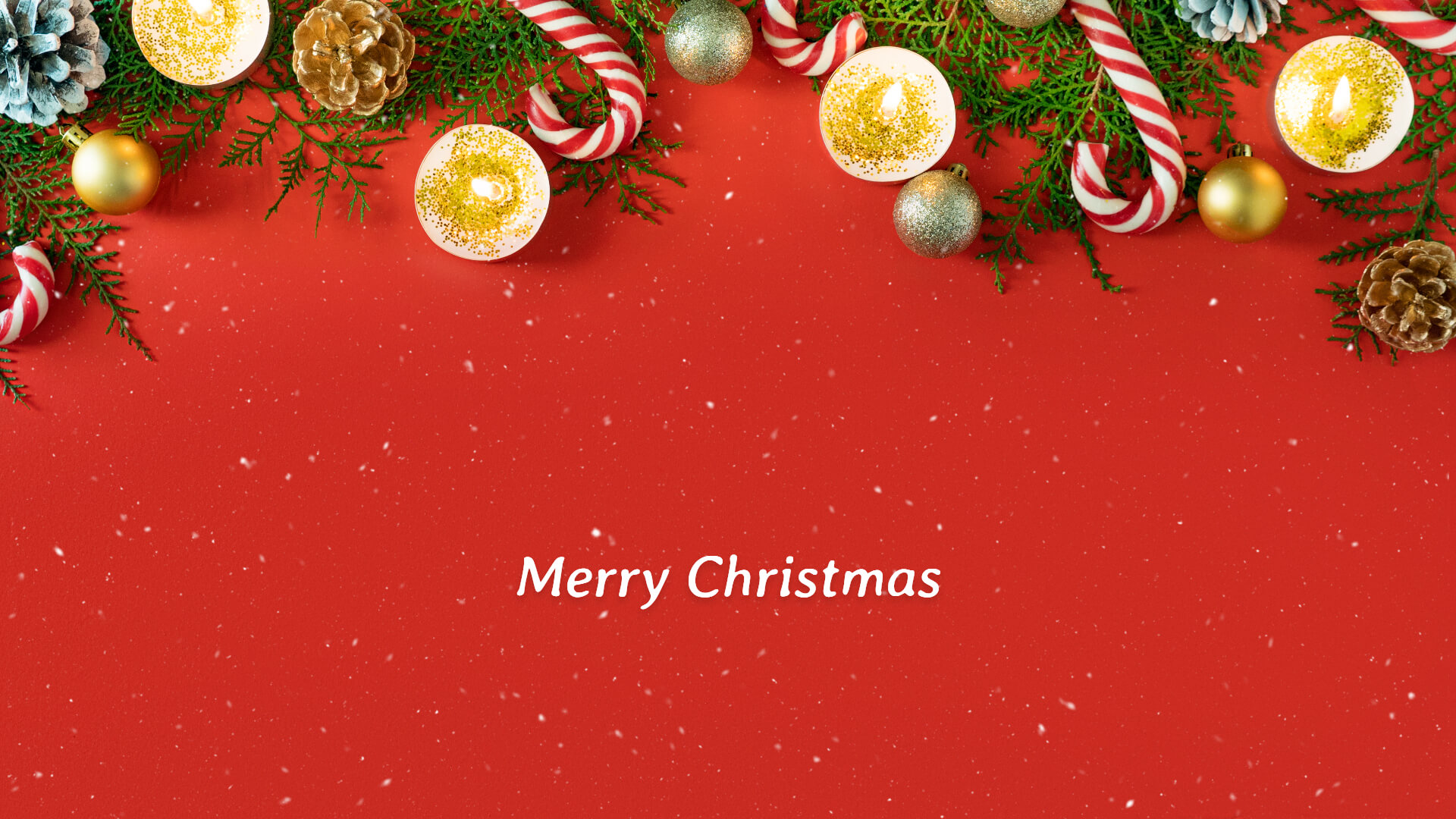 Christmas Wallpaper Template