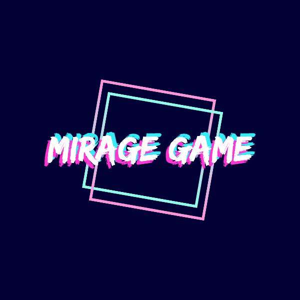 Dark Blue Square Text 3D Logo