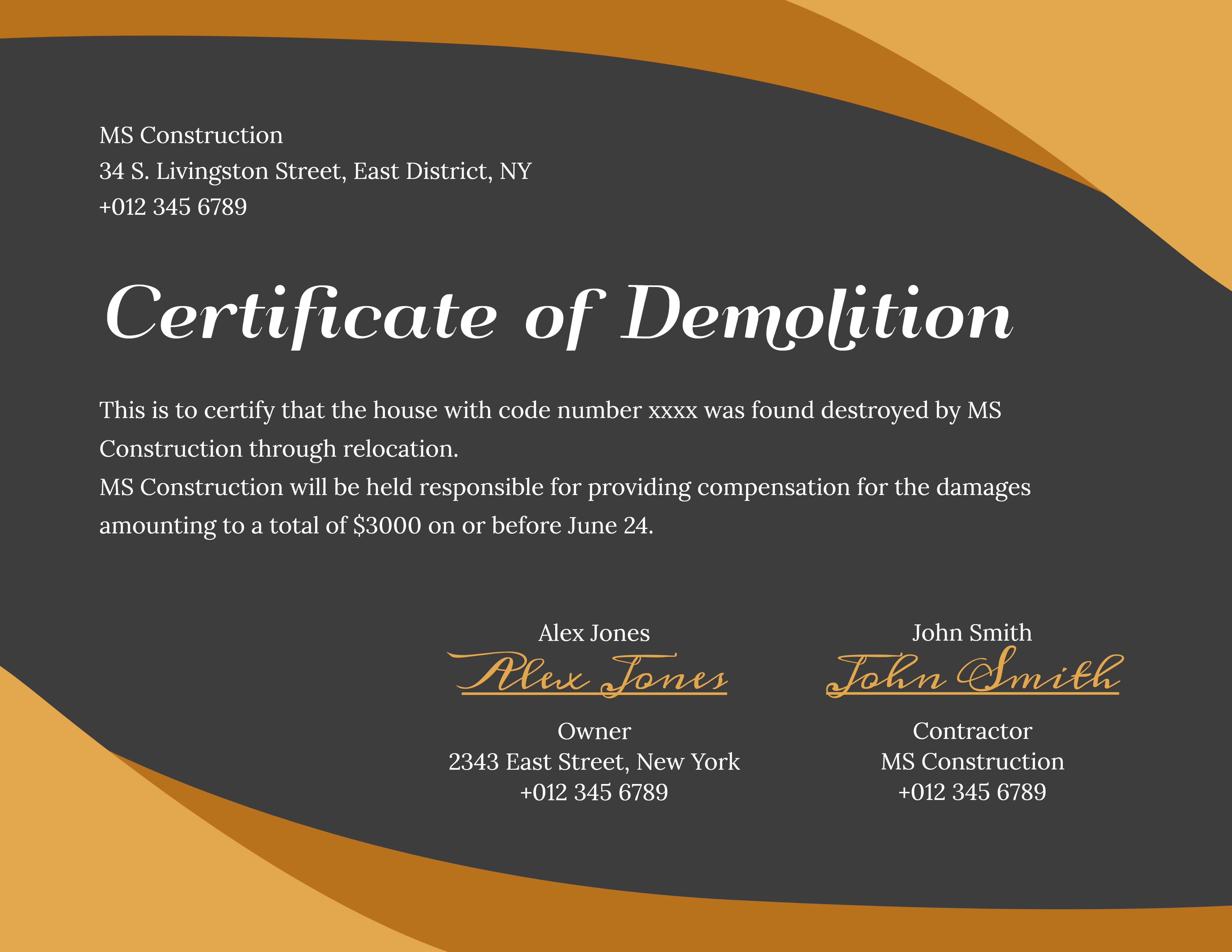 Demolition