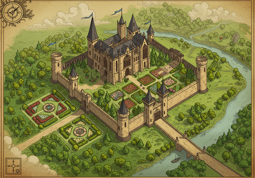DnD Castle Map Generator