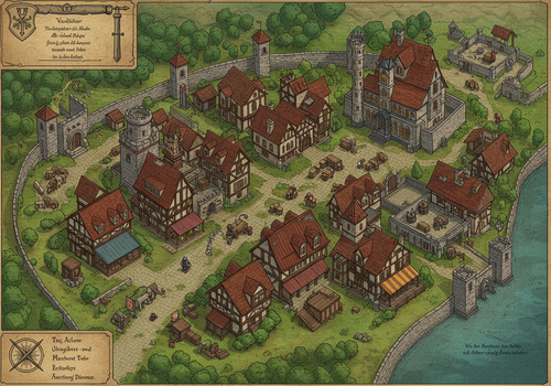 DnD Town Map Generator