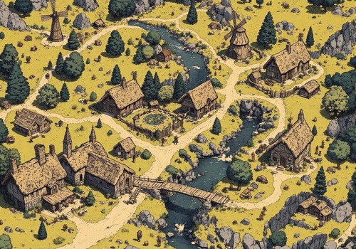 DnD Village Map Generator