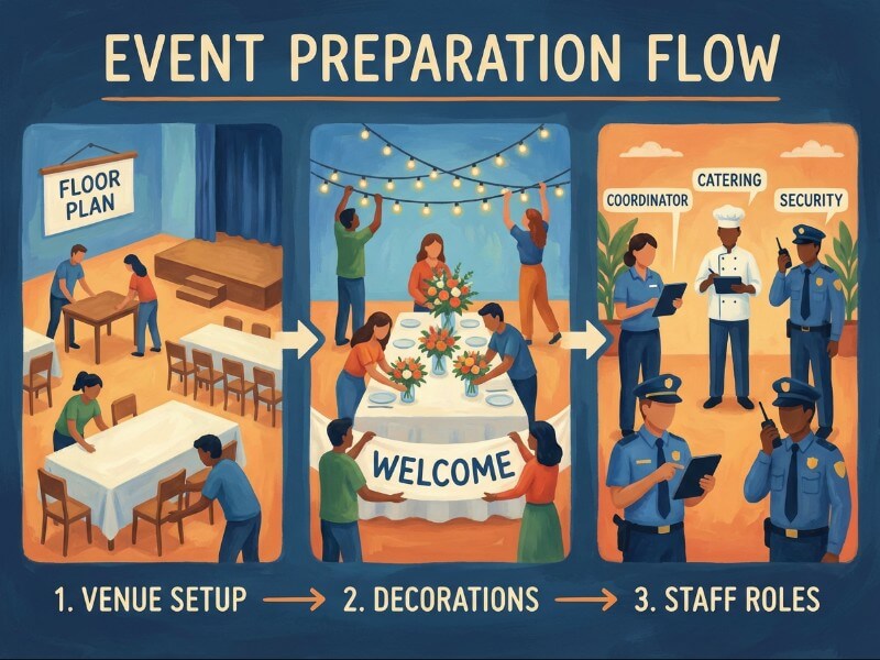 Event Preparation Workflow