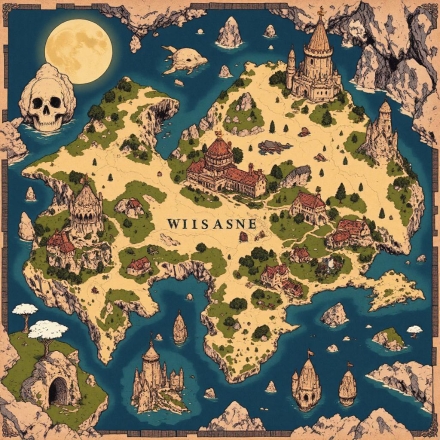 Fantasy Land Map
