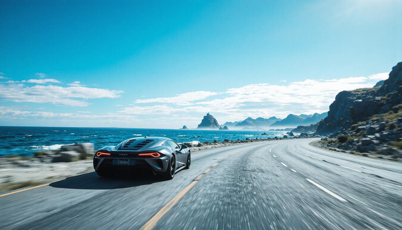 Fotor generated AI wallpaper for car 1