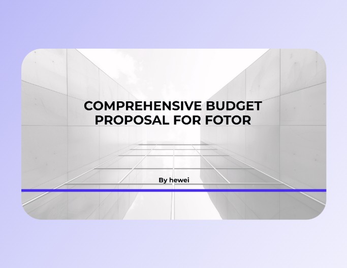 Gray Comprehensive Budget Template