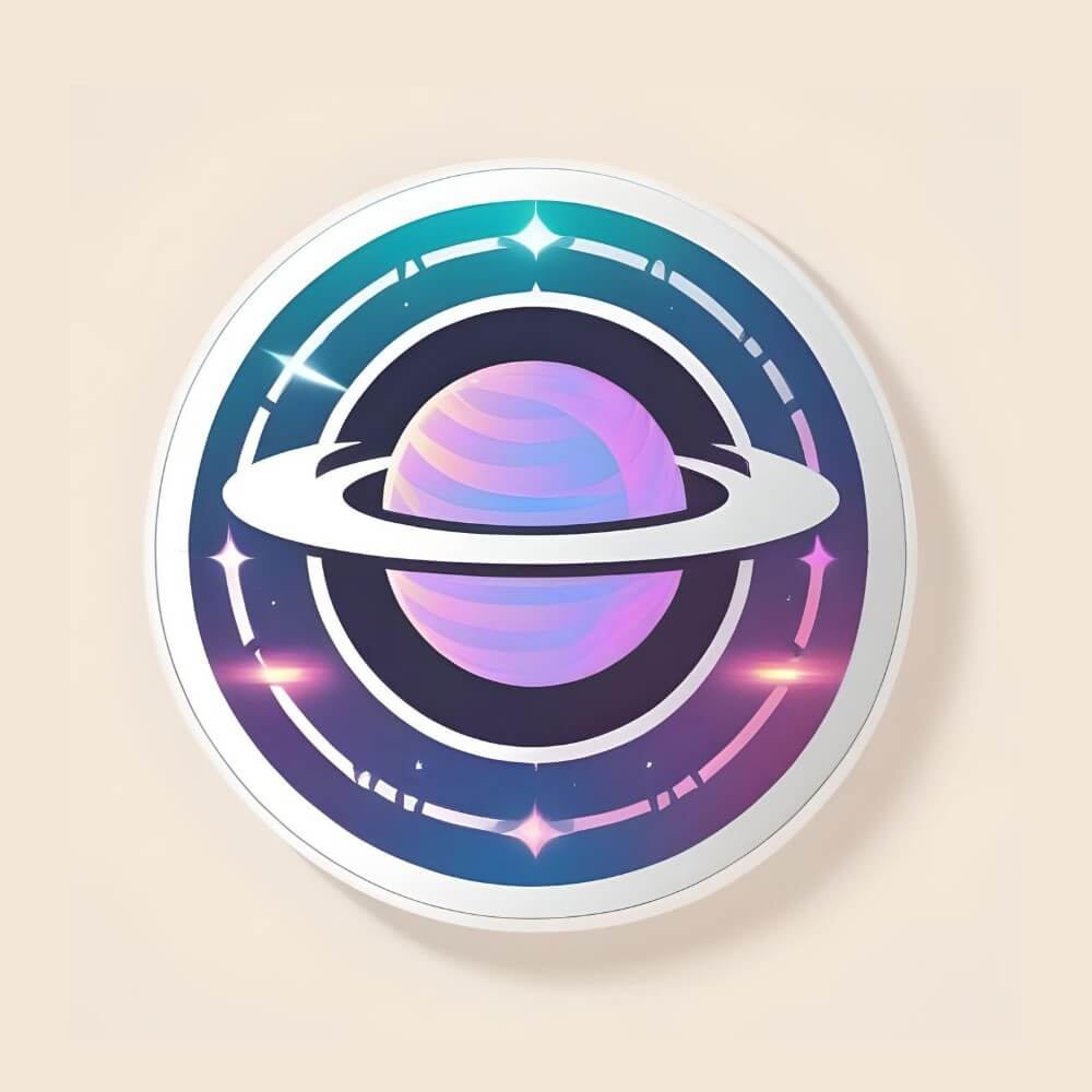 Holographic sticker