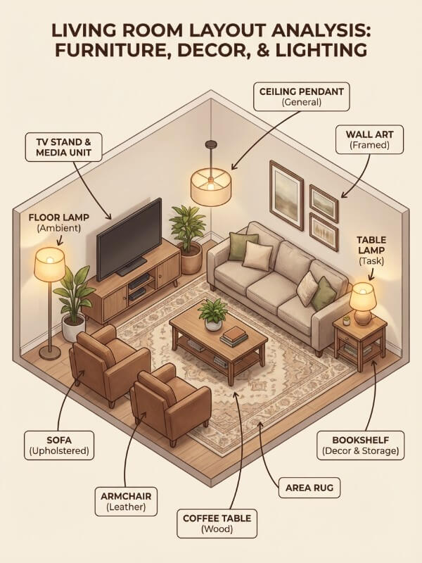 Interior Scene Analysis