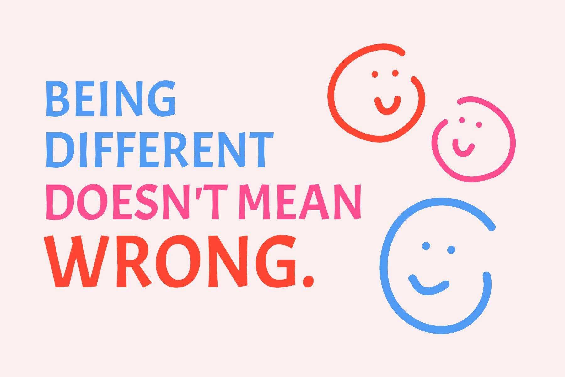 Pink Slogan Flag