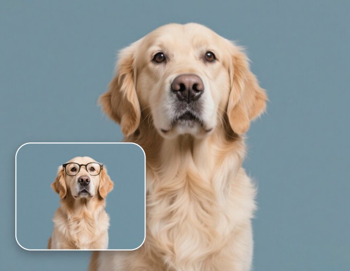 Remove Glasses from Pet Photos