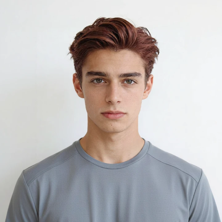 Slick Back Haircut