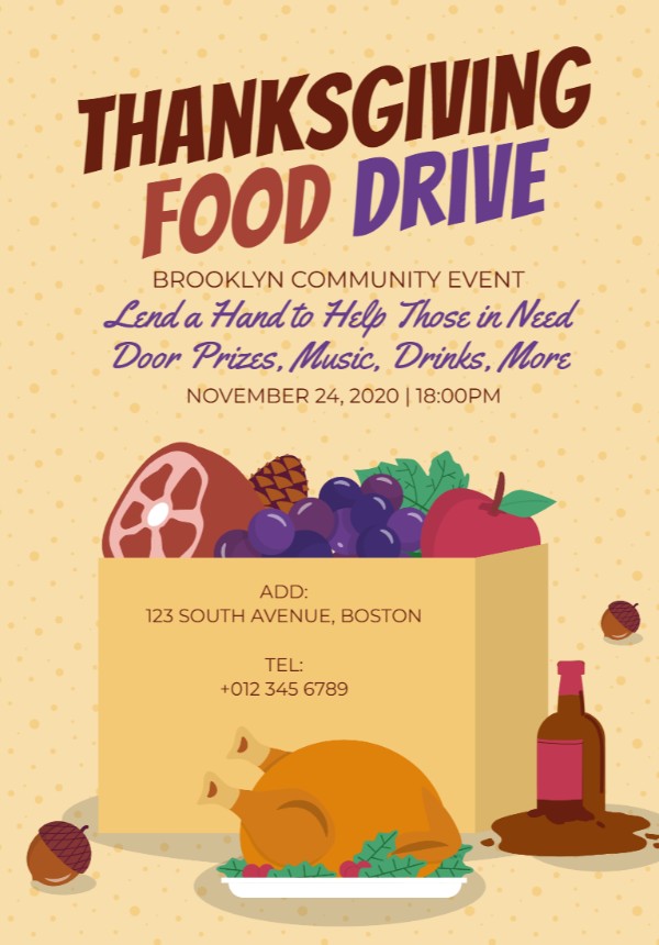 Thanksgiving Party Invite